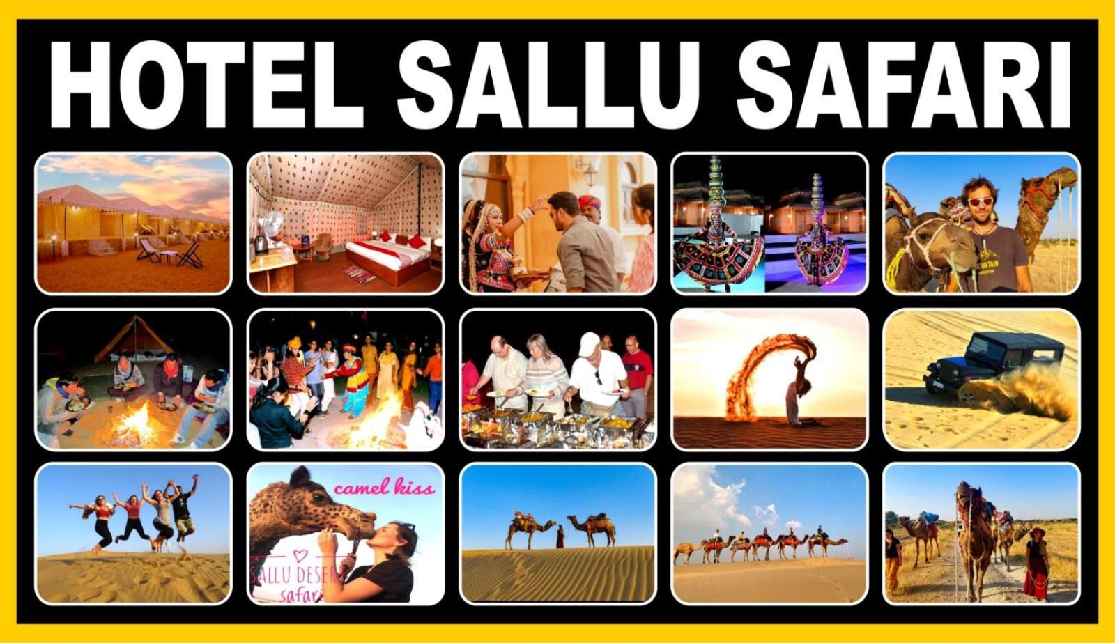 Hotel Sallu Safari Jaisalmer Dış mekan fotoğraf