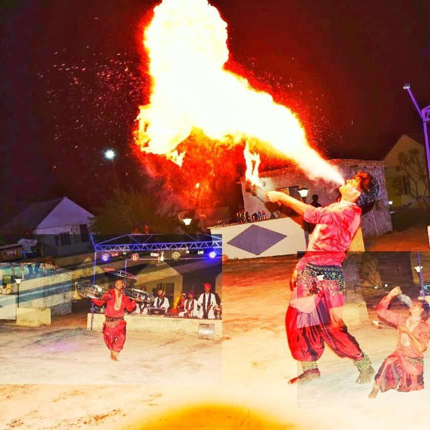 Hotel Sallu Safari Jaisalmer Dış mekan fotoğraf